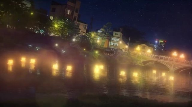 莲之空成员沿河漫步